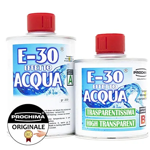 PROCHIMA FE034G320 E 30 Effetto Acqua +B, Resina 320 GR, Trasparente