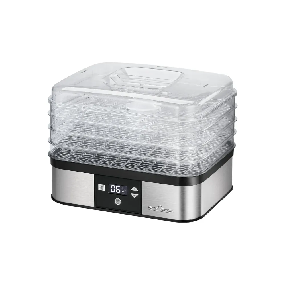 Essiccatore Acciaio Inox 4 Livelli con Timer 350w DR 1116