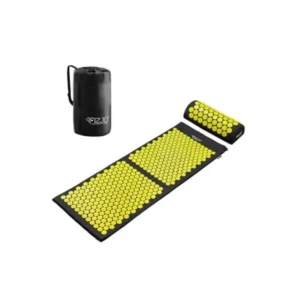 Tappeto di agopressione per la salute 130x50 cm giallo - 4FIZJO