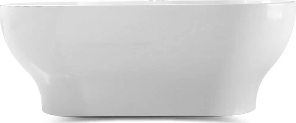 Ogomondo Vasca free Standing Pole Acrilico Colore Bianco Lucido