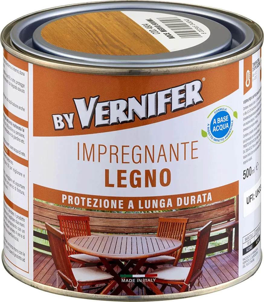 AREXONS Vernifer Impregnante Legno Noce Medio 500 ml