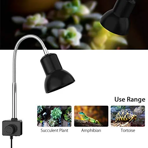 DADYPET Tartaruga Illuminazione, Lampada Alogena Calore Retroilluminazione...
