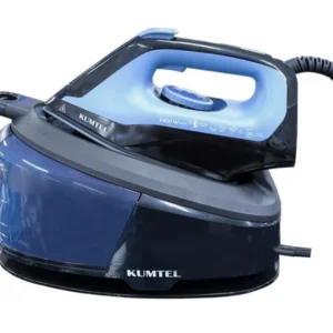 FERRO DA STIRO CALDAIA CARICA CONTINUA 1.5 LT 2400W KUMTEL PIASTRA ACCIAIO