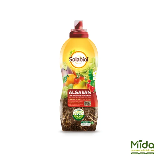 SOLABIOL Fertilizante Líquido Algasan 1L