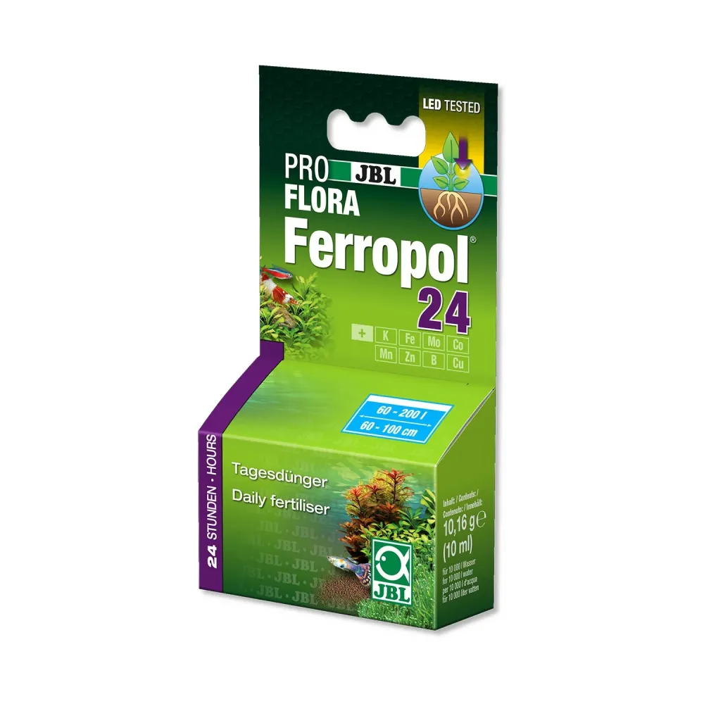 Filtro Gravità JBL Proflora Ferropol 24 Fertilizzante Giornaliero Per Le Piante Acqua Dolce