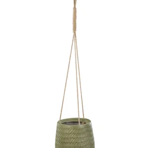 Lampada UV Hanging Plant Pot ⌀ 20 cm Green LIVADIA