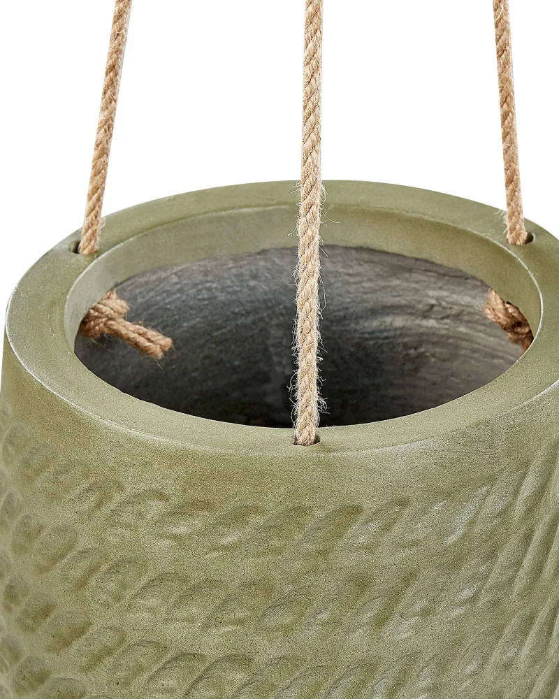 Lampada UV Hanging Plant Pot ⌀ 20 cm Green LIVADIA