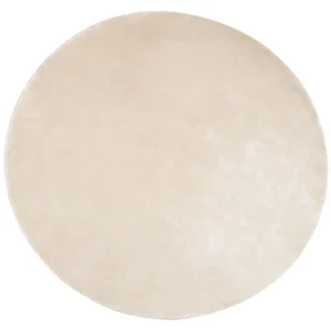 Tappeto viscosa nocciola chiaro ⌀ 140 cm GESI II