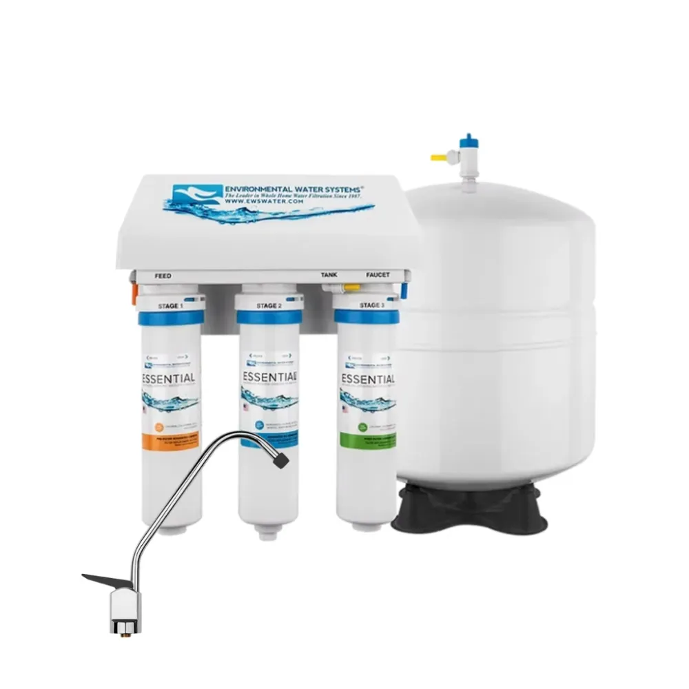 Cartuccia Pleatata EWS RO3 & RO3-UV – Essential Three-Stage Under Sink Reverse Osmosis Systems