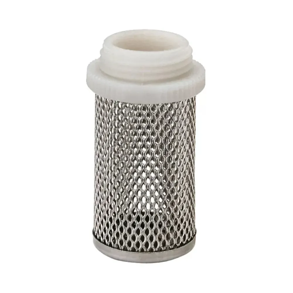Filtro acciaio inox per valvole 1" di fondo e ritegno -EUROPA® Online per Pompa da 10 m³/h