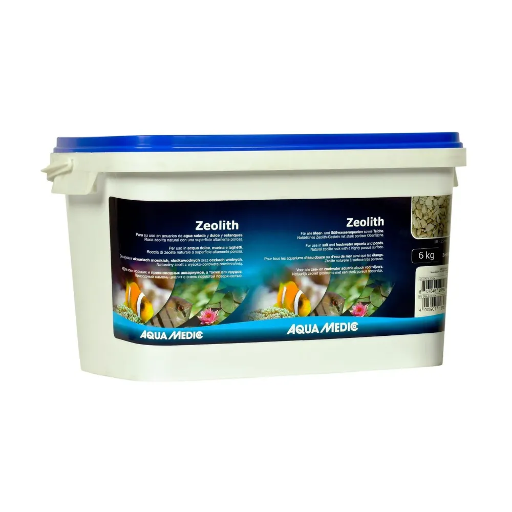 Sabbia Silicea AquaMedic Zeolith 10-25 mm Materiale Filtrante Biologico Per Acquari 6 Kg