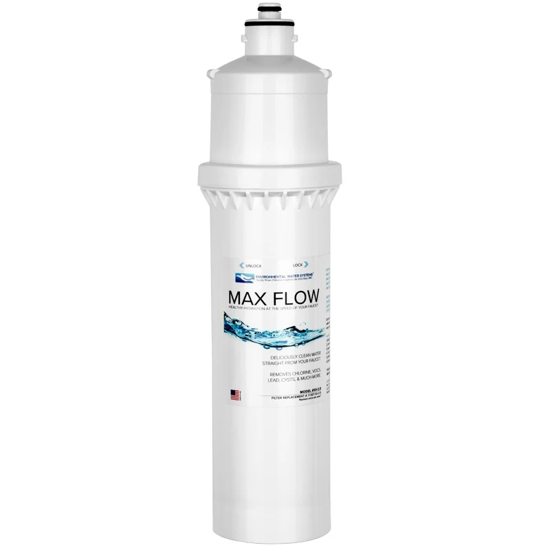 EWS - F.SET.SS-2.5 - SS Filter Replacement - Under Sink Max Flow Filtration System con Garanzia 2 Anni