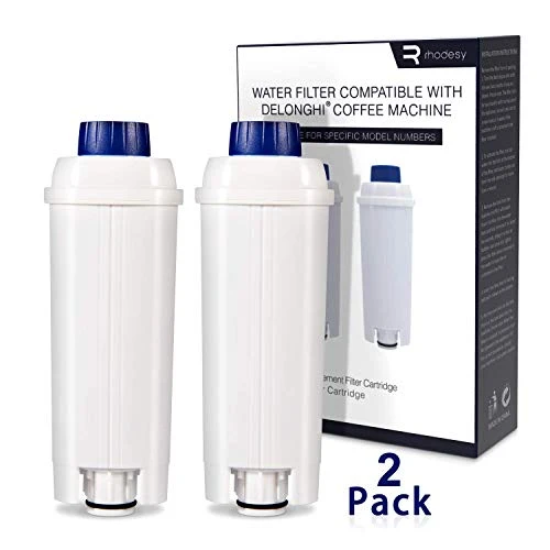 Rhodesy Addolcitore per Delonghi DLSC002, Filtro Acqua Cartucce Carbone...