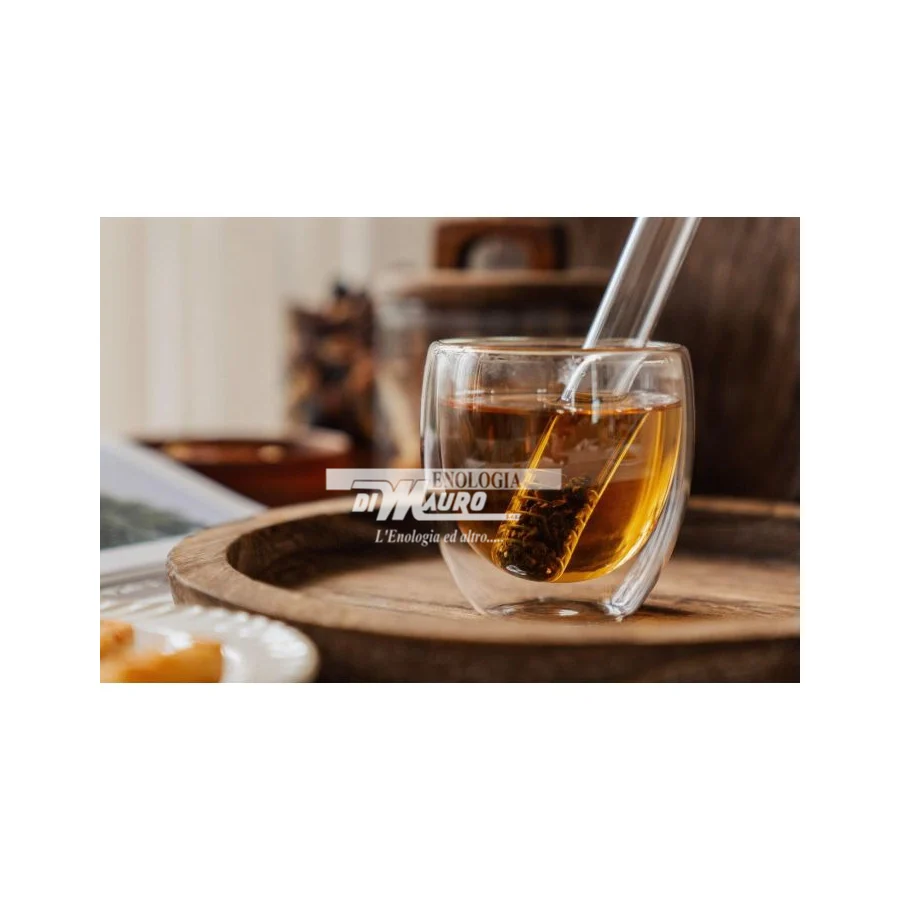 Infusore Tè Tube Vetro - Cm 2x15