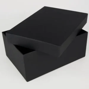 Scatola Rettangolare L - Nero Opaco