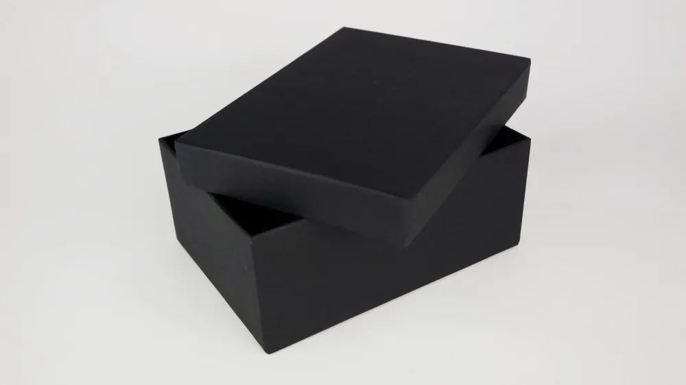 Scatola Rettangolare L - Nero Opaco