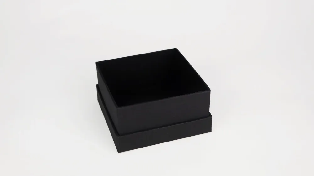 Square Box S - Nero opaco