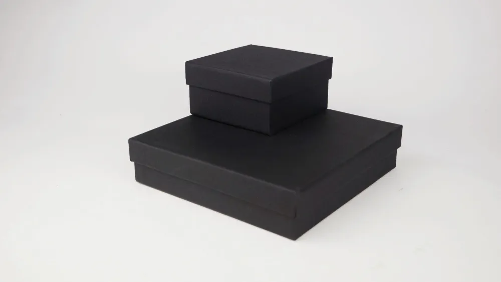 Square Box S - Nero opaco