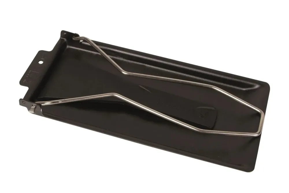 GEM NERO BLACKLETTE® PER BABBLETTE®. Acciaio di plastica 270x90x10
