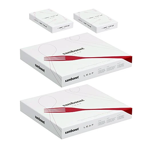 Sambonet Leaf 52163-N2 - Set di Posate da Tavola 12 persone - 60 pz