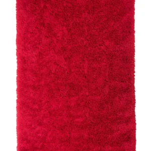 Tappeto shaggy rettangolare rosso 160 x 230 cm CIDE