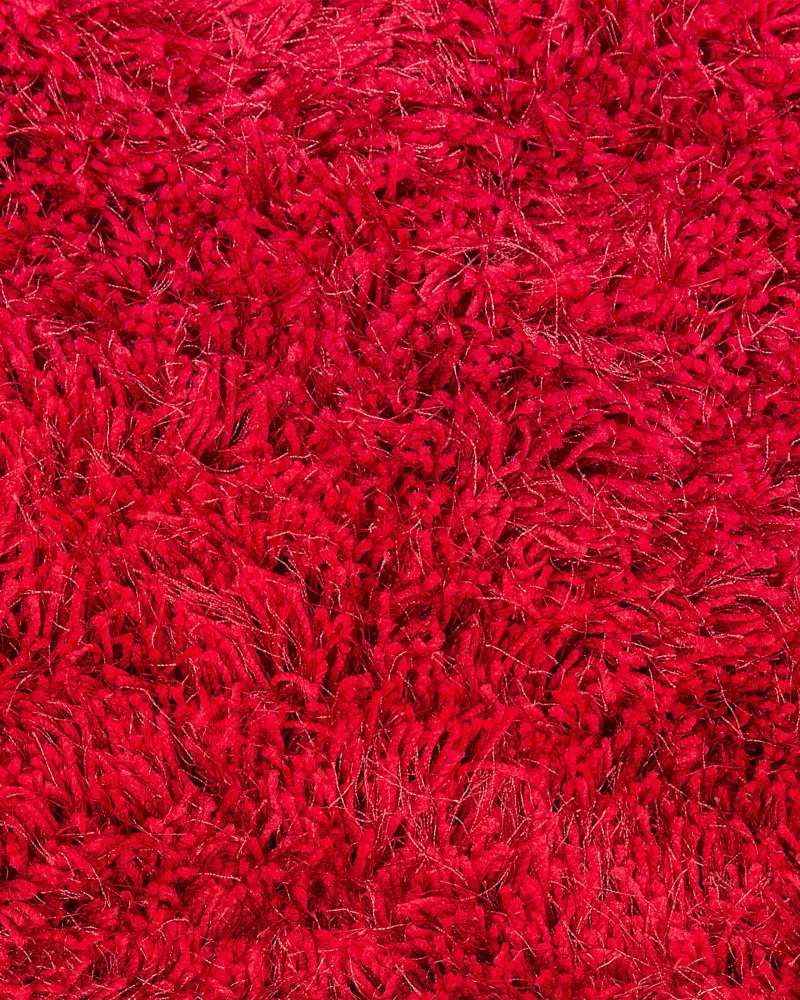 Tappeto shaggy rettangolare rosso 160 x 230 cm CIDE