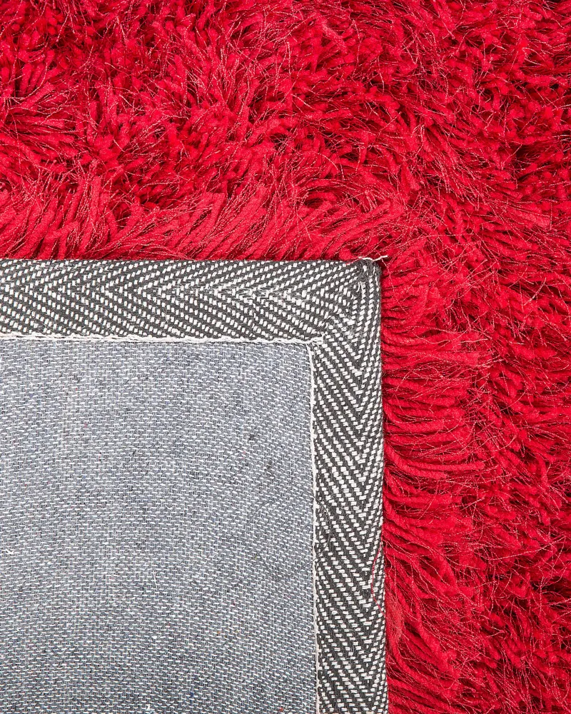 Tappeto shaggy rettangolare rosso 160 x 230 cm CIDE