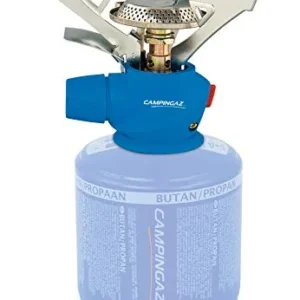 Campingaz 204190 Fornello Gas per Campeggio/Feste, Utilizzo Facile, Blu