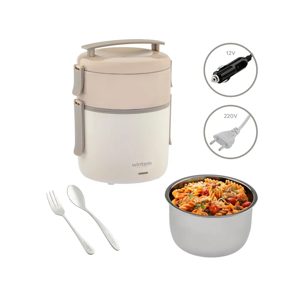 Lunchy Box PLUS Scaldavivande Casa e Auto