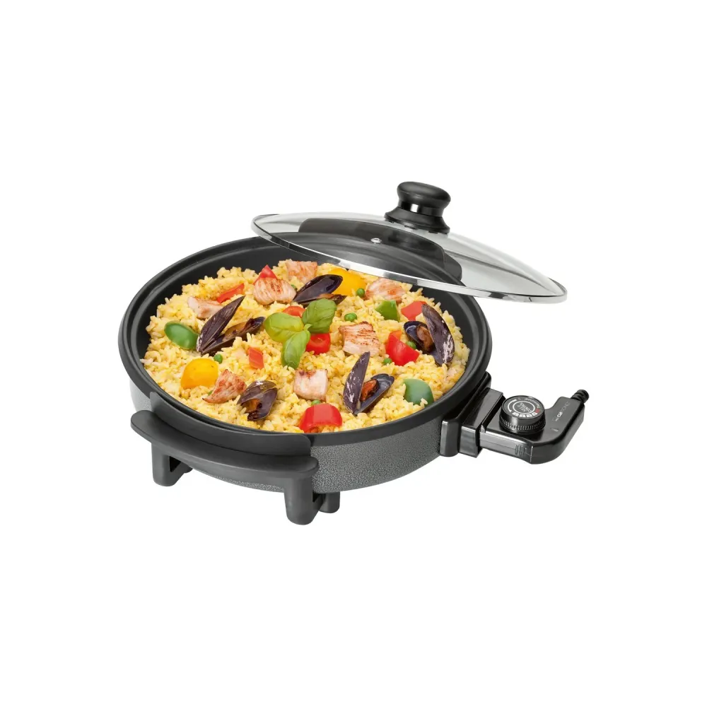 Padella Elettrica con Coperchio 32cm 1500w PP 3401