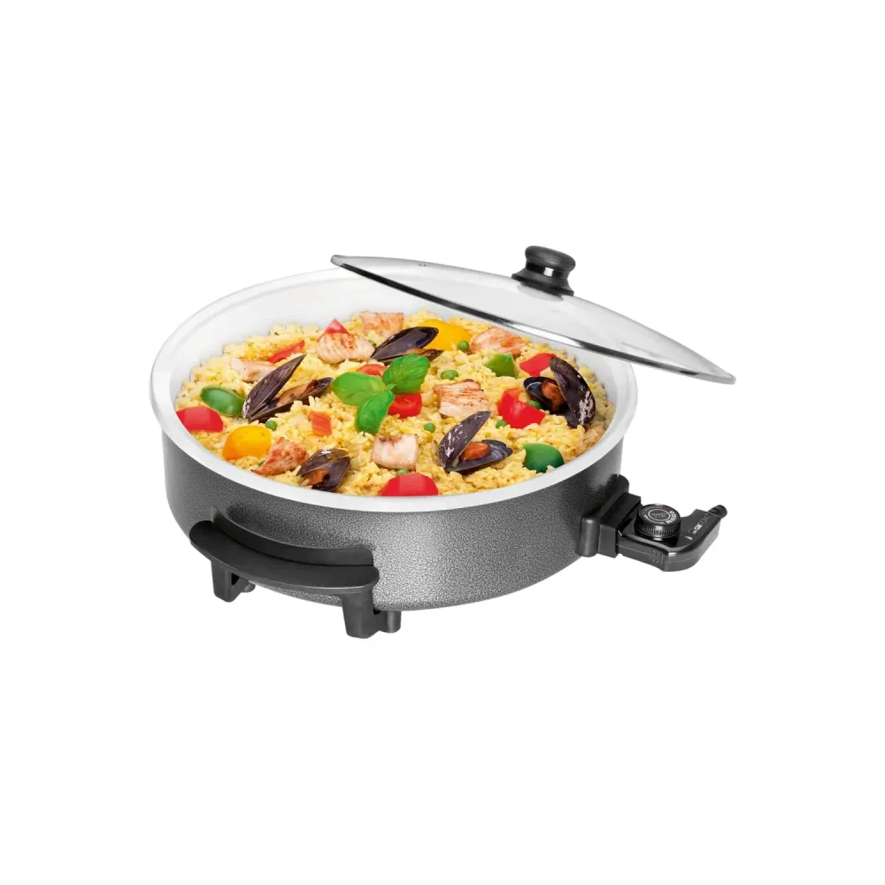 Padella Elettrica con Coperchio 42cm 1500w PP 3570 C