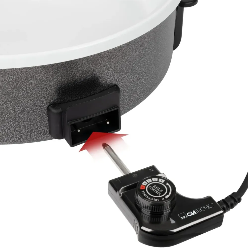 Padella Elettrica con Coperchio 42cm 1500w PP 3570 C