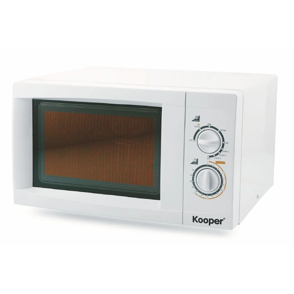 Forno Microonde con Grill 1000W 6 Litri Piatto Girevole Kooper California
