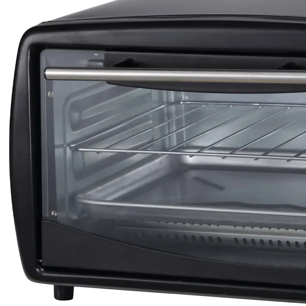 Forno Fornetto Elettrico Nero Capacità 12 Litri Potenza 650 Watt Funzione Timer