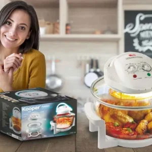 Forno Alogeno ad Aria Ventilato 15 litri 1400 watt no olio Kooper Bonny
