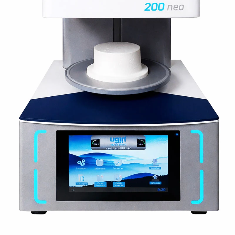 Forno ceramica dentale Ugin e.ON 200 Neo — Touchscreen 7"