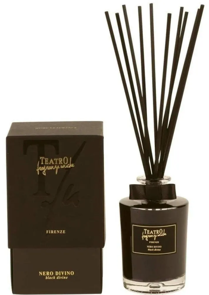 Nero Divino Diffusore con Bastoncini 500 ml