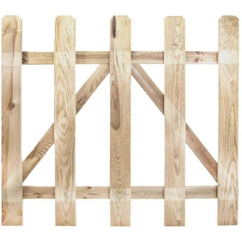 Cancello per recinzione legno impregnato Verdelook