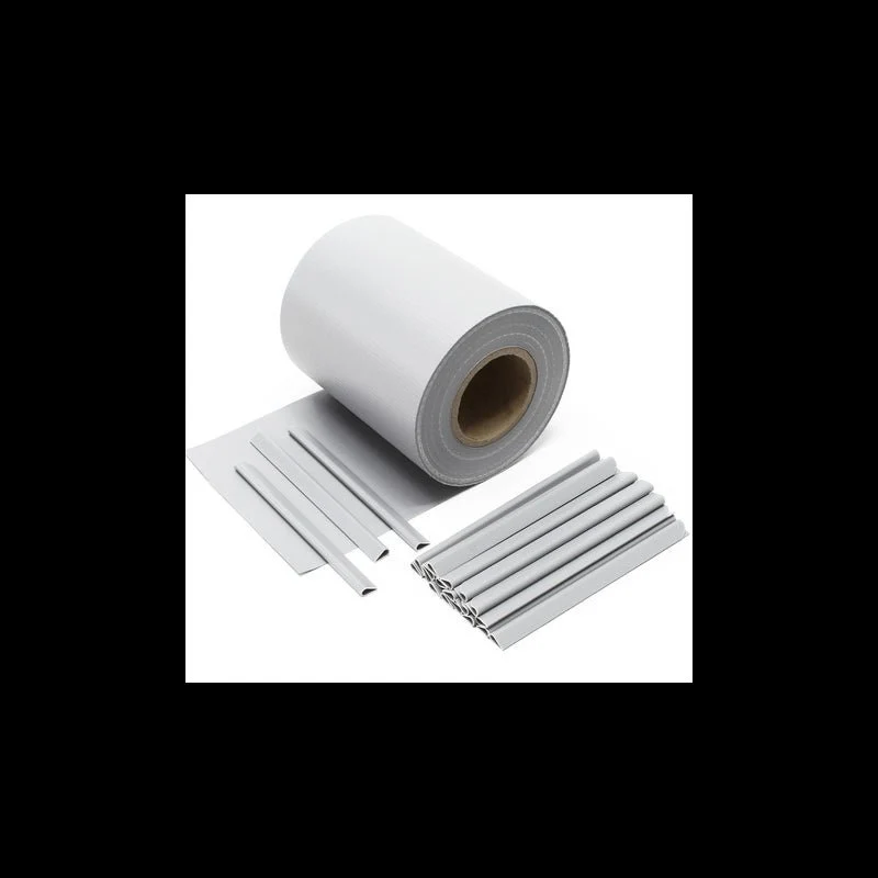 Fascia Frangivista Pvc Bianca con 25 Clip