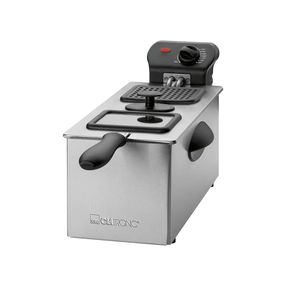 Friggitrice 3 Litri 2000W Acciaio Inox
