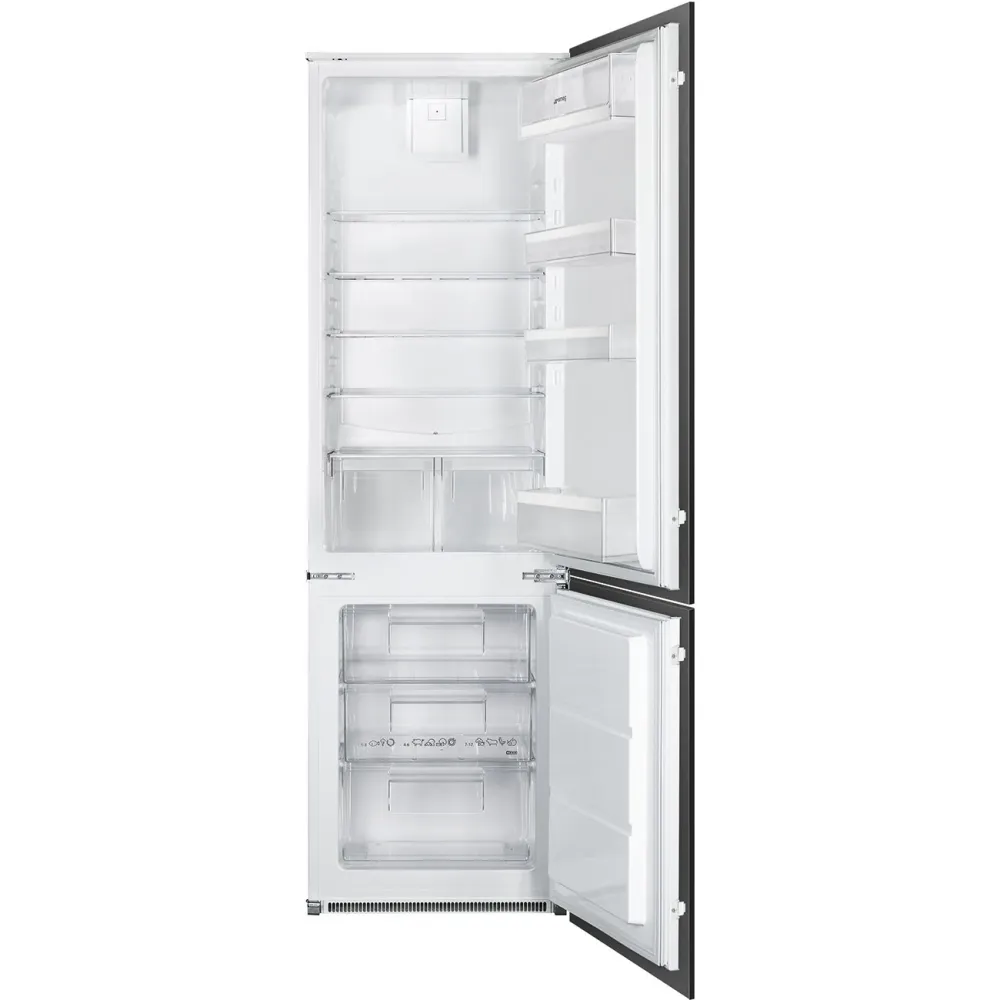Frigorifero Combinato Incasso Smeg C41721F 268 Litri Classe F (A177,2xL54,8xP55,4) Ventilato