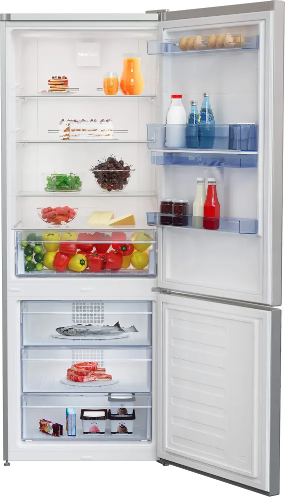 Frigorifero- BEKO RCNE560E40DSN - Classe E / NO FROST - SILVER