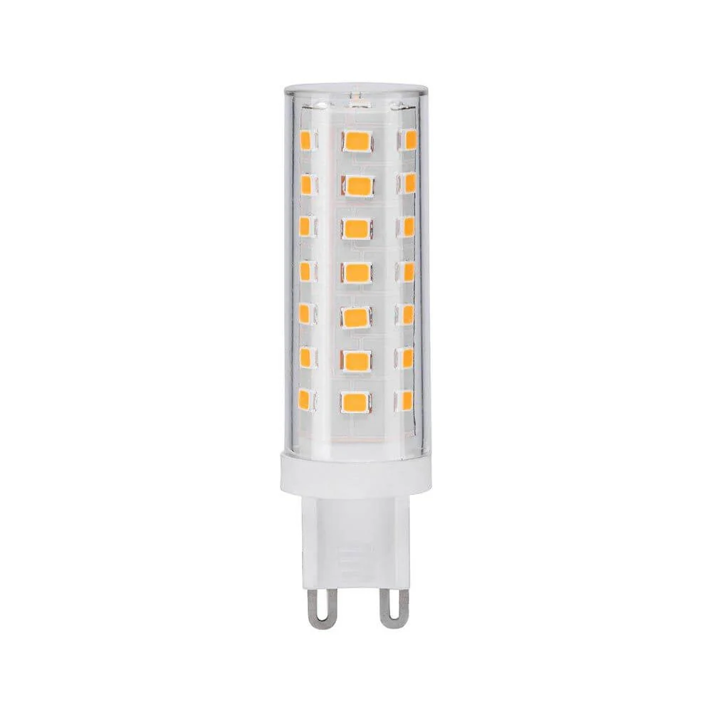 G9 6W LED Abbey Base 2700K Dimmeble White, Clear