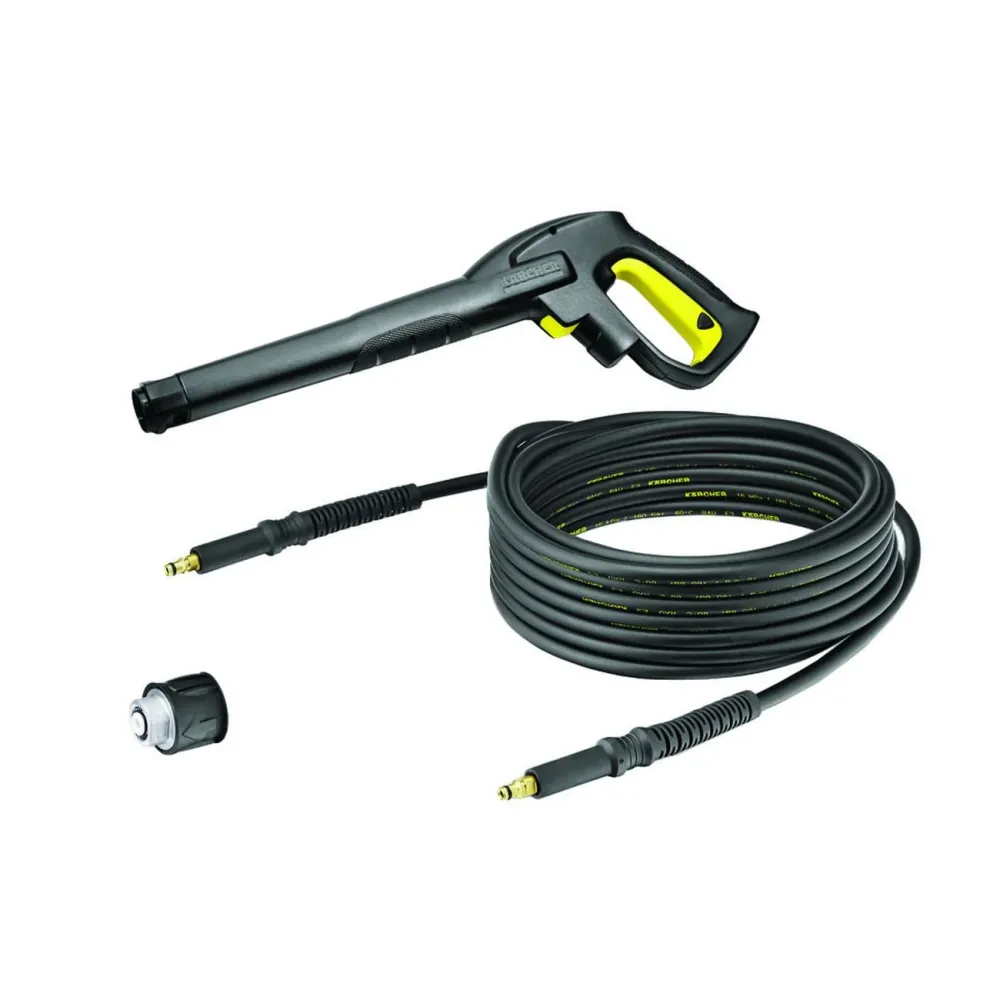 Kit Tubo + Pistola Per Idropulitrice -tubo 12 mt + pistola Quick Connect