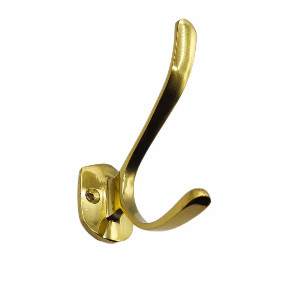 Gancio appendiabiti ottone inossidabile