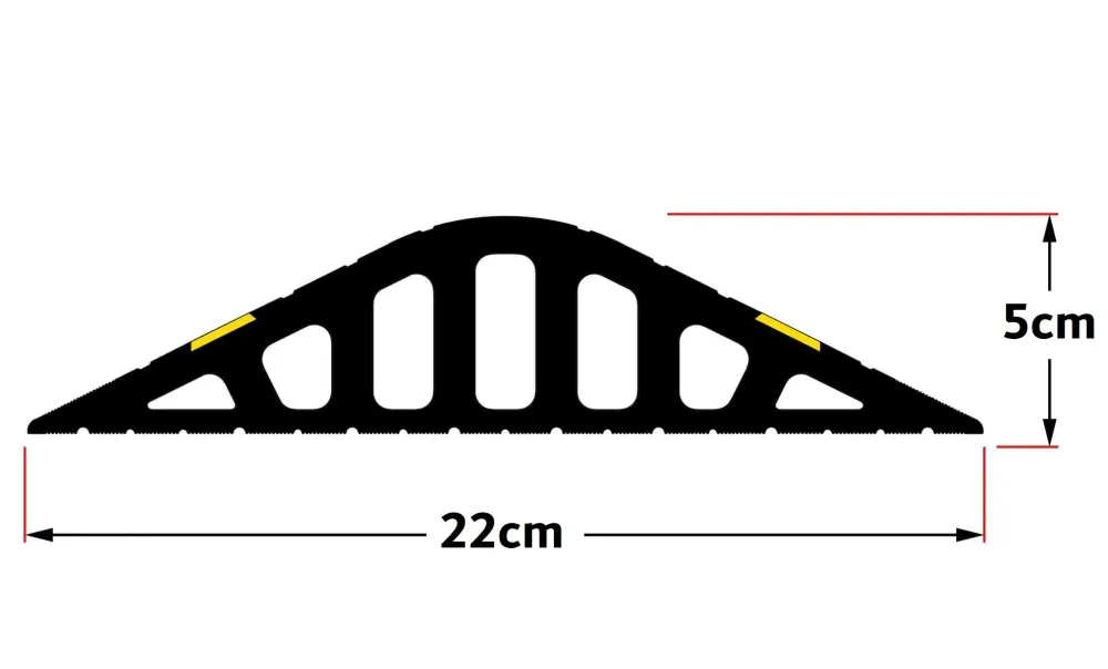 Soglia antiallagamento garage barriera "GARADAM" 5cm