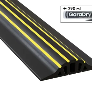 Soglia d'altezza 3cm per la porta garage