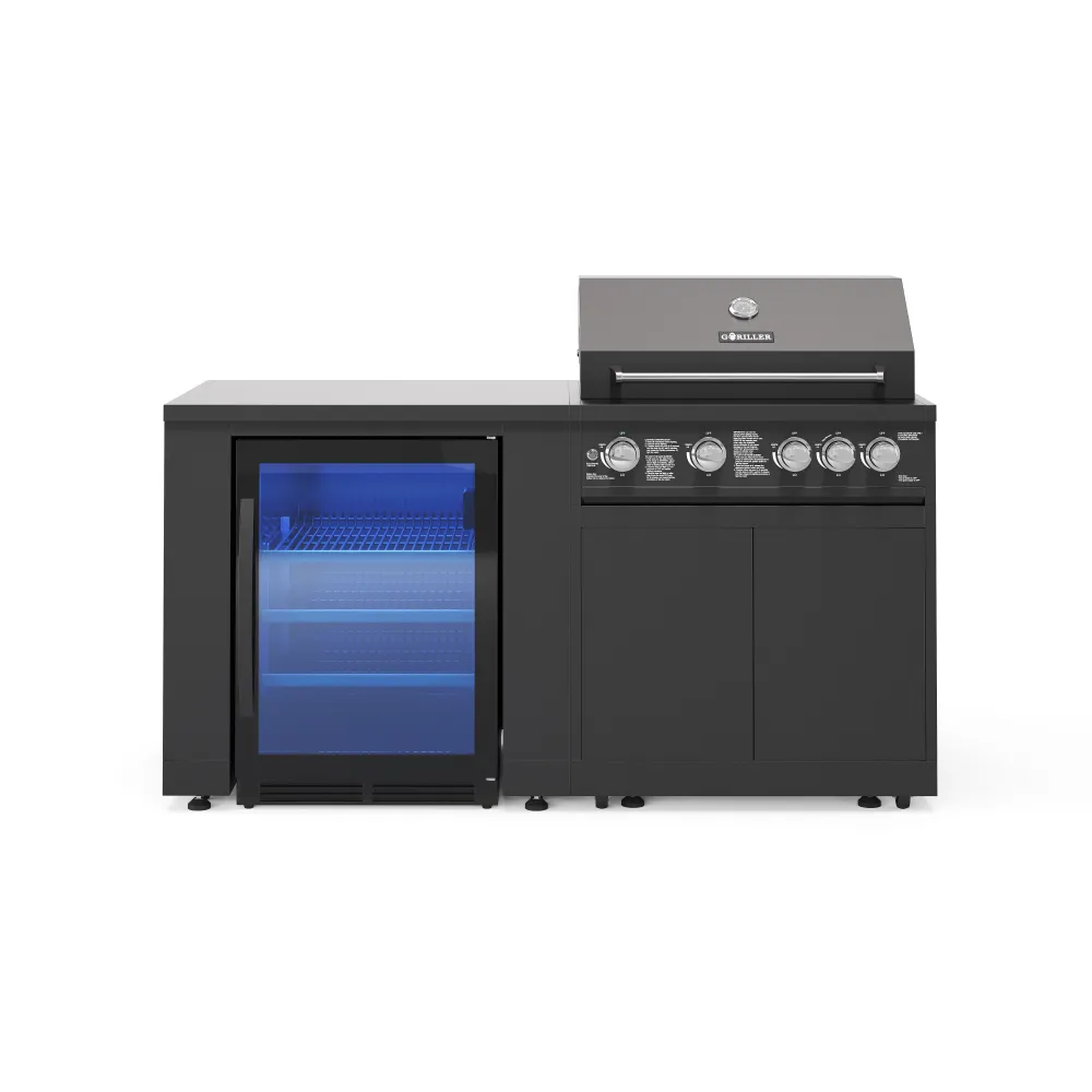 <tc>JUNGLE</tc> Cucina da esterno S1 | Griglia gas 5 fuochi | Fantastica