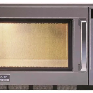 Sharp Microonde gastronomico R25AM, acciaio inossidabile, 20 L, 2100 W