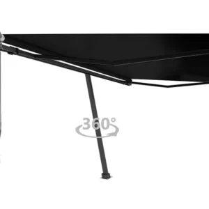 Certificato UV50+ Tenda automatica piedi 450x300 Antracite
